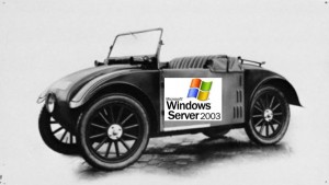 Wenn Windows Server 2003 ein Auto wäre...